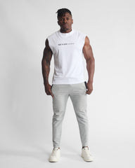 CUT OFF WHITE (NEVERHOME Logo) Slim fit