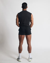 CUT OFF BLACK (NEVERHOME LOGO) Slim fit