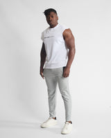 CUT OFF WHITE (NEVERHOME Logo) Slim fit