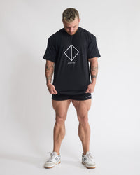NEVERHOME ULTRA OVERSIZE BLACK –  (DIAMOND LOGO)