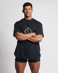 NEVERHOME ULTRA OVERSIZE BLACK –  (DIAMOND LOGO)