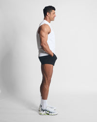 CUT OFF WHITE (NEVERHOME Logo) Slim fit