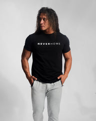 NEVERHOME BLACK CLASSIC FITTED SHIRT