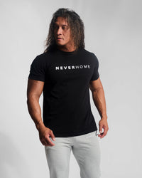 NEVERHOME BLACK CLASSIC FITTED SHIRT