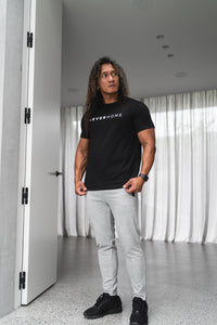 NEVERHOME BLACK CLASSIC FITTED SHIRT