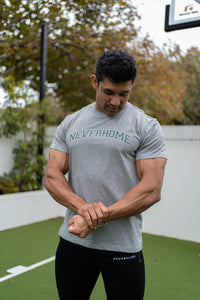 NEVERHOME GREY FITTED SHIRT