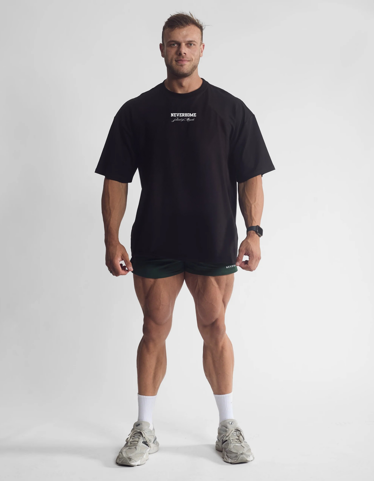 SCHOOL OF MUSCLE V2 OVERSIZE TEE Limited edition (PRE ORDER - shipping Jan 2026)