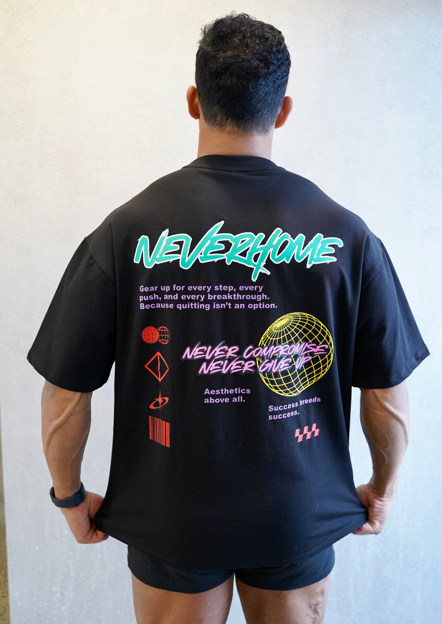 OVERSIZE TEE QUITTING ISN'T AN OPTION